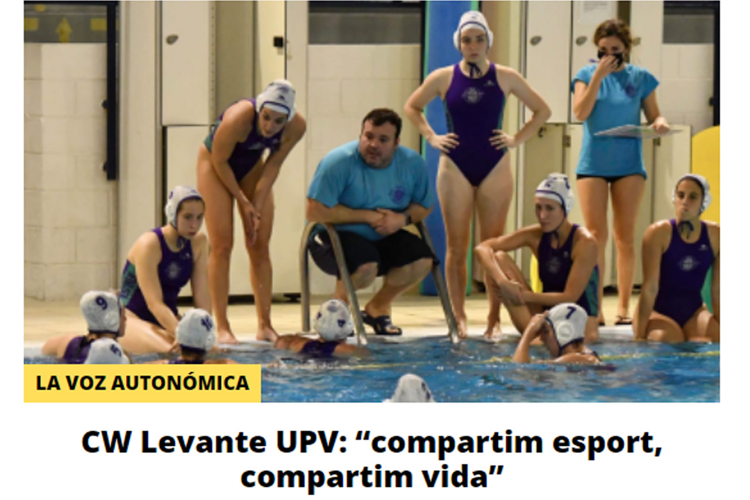 Waterpolista «Compartim esport, compartim vida»